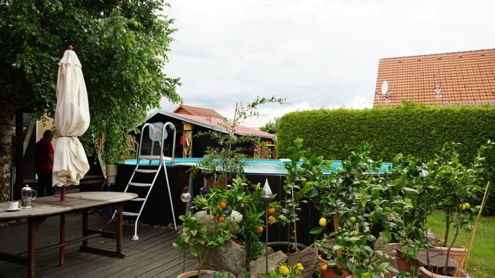 Pension Limone Ferienwohnung 1 Neu Lindenberg Bagian luar foto